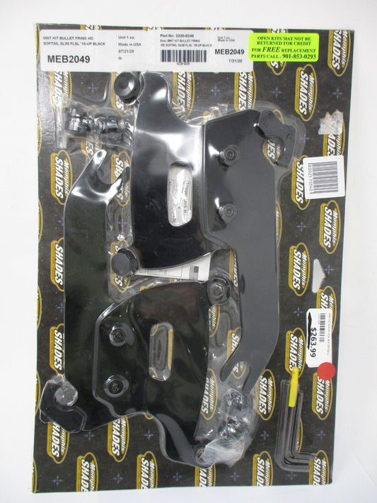 Memphis Shades MEB2049 Trigger Lock Mounting Kit Bullet Fairing remove windshiel