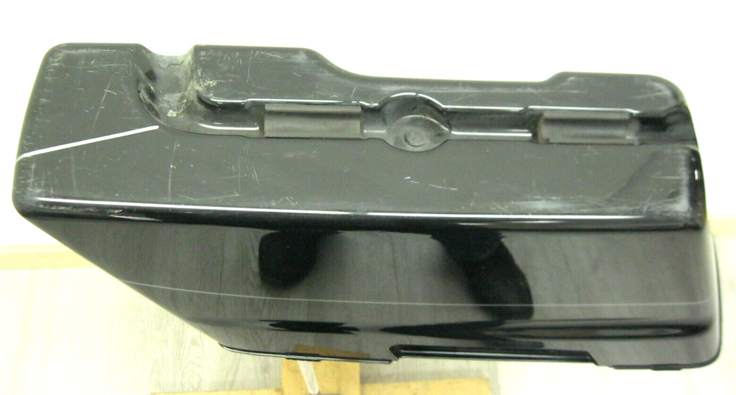 Harley-Davidson OEM LEFT 93-2013 Touring Saddlebag Black/Silver Stripe 90753-93