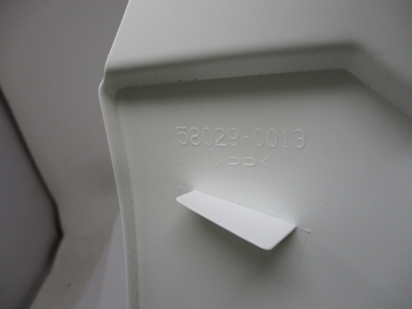 New OEM Kawasaki PLATE NUMBER B.WHITE  KX250F/450/450F 58029-0013-266