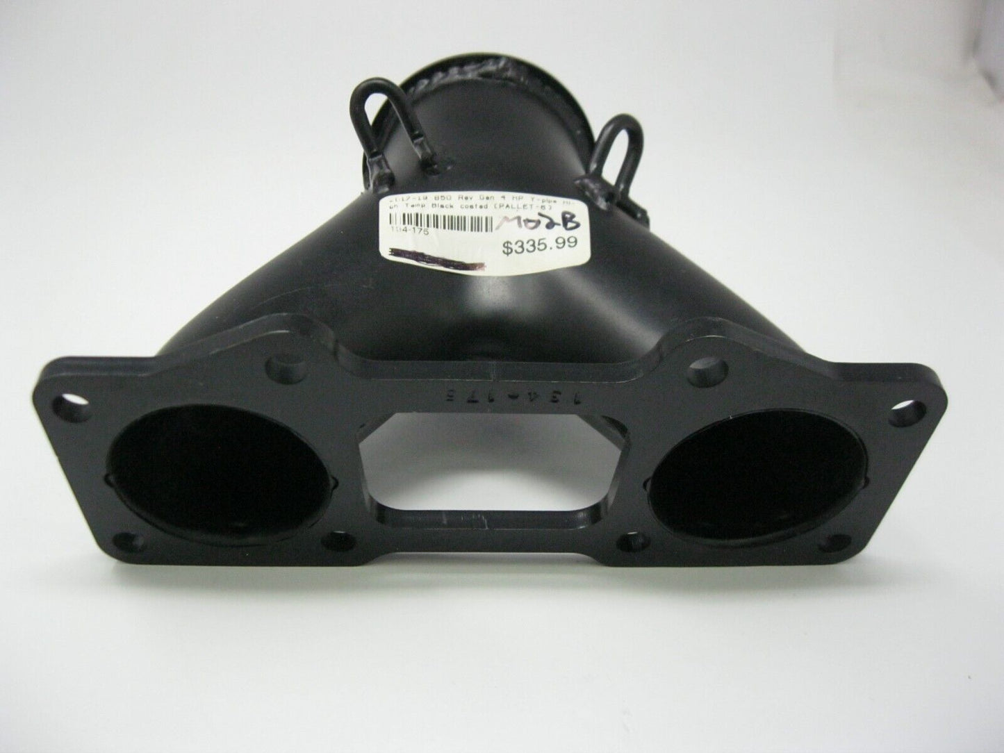 Straightline Performance 17- REV GEN 4 H/P Y-PIPE H/TEMP BLK 134-175