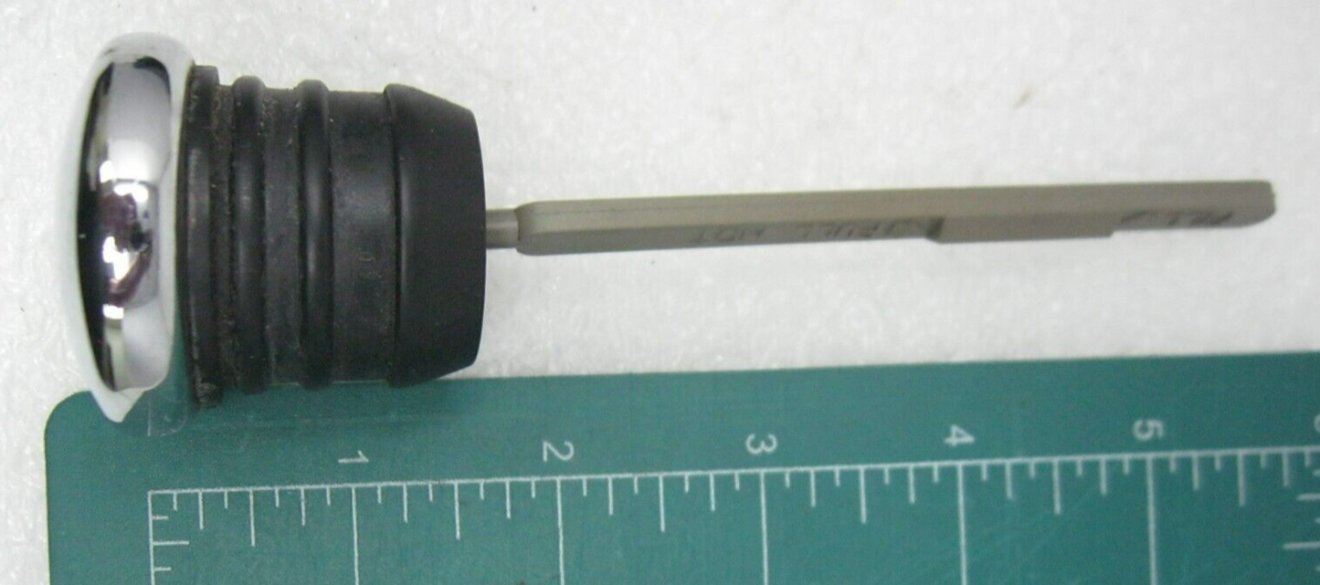 Chrome Flexible Dipstick for 00-17 Harley-Davidson Softail 62845-00