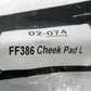Kimpex Large Cheekpads For Winter FF386L Helmet  191288