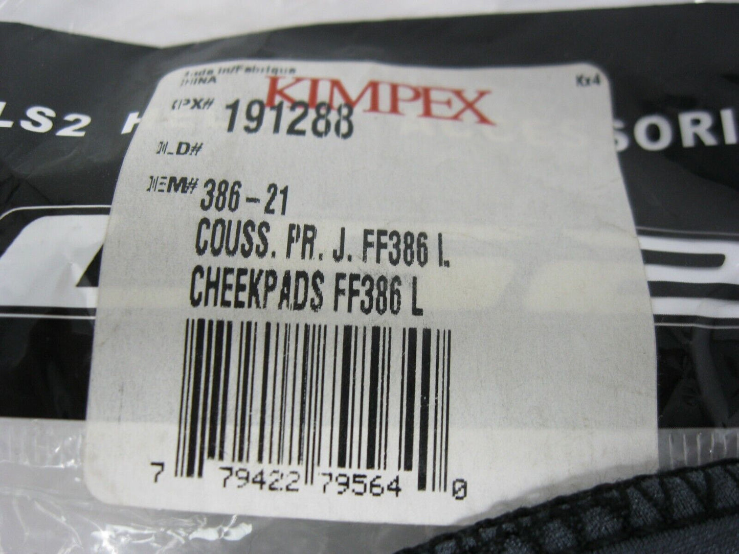 Kimpex Large Cheekpads For Winter FF386L Helmet  191288