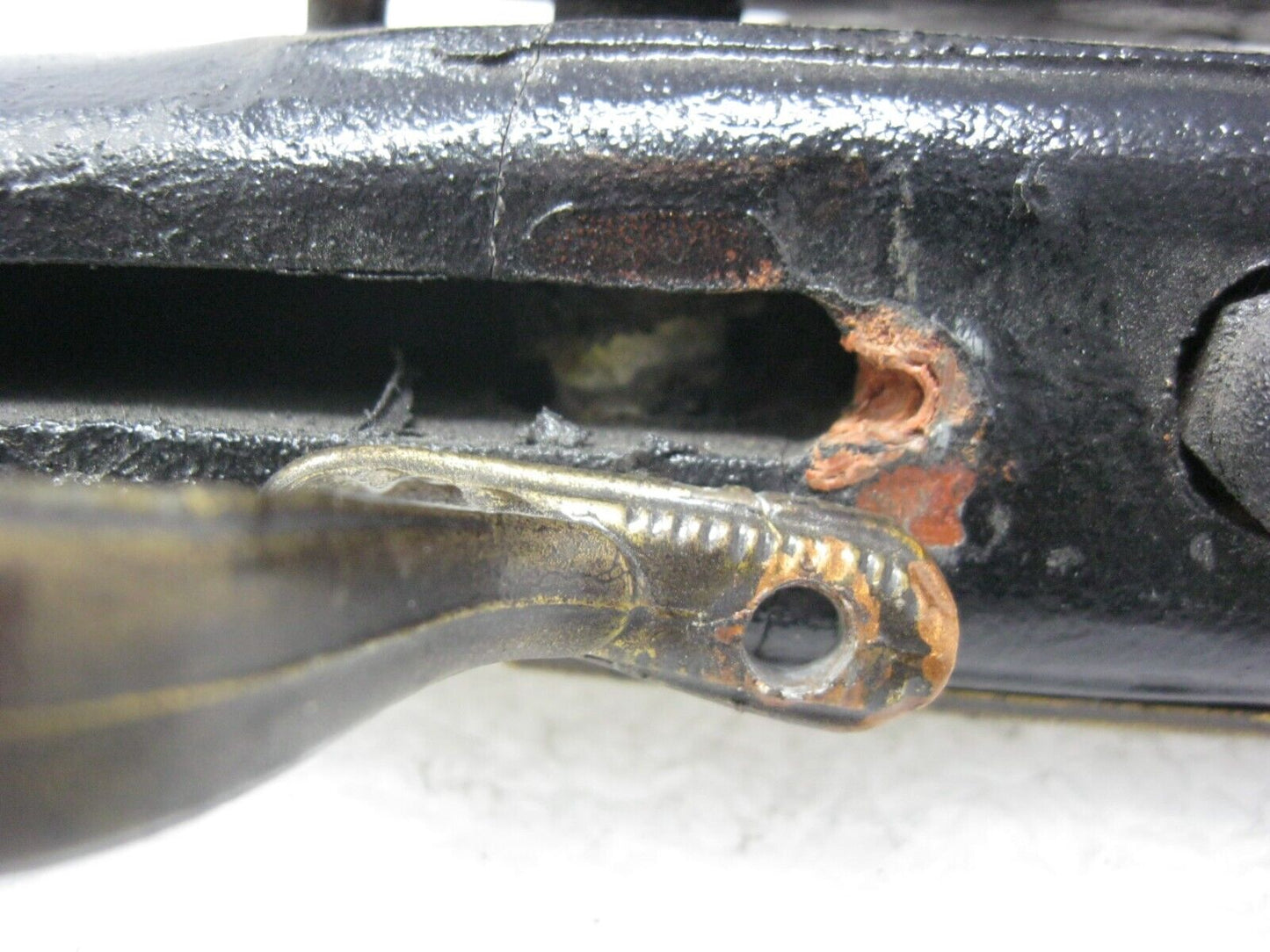 Unbranded Custom 20" Flintlock Handle Jockey Shift Lever (Broken Trigger Guard)