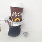 1" Handlebar Cup Holder Metal Drink Basket Fits Harley Davidson Custom