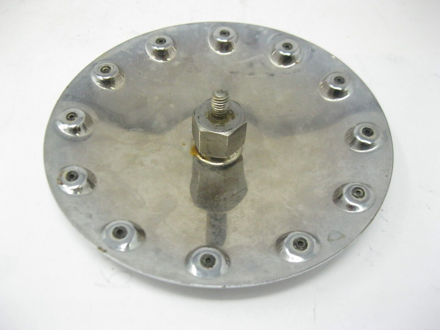 Unbranded Aftermarket Round Style Chrome Domed Air Cleaner Insert