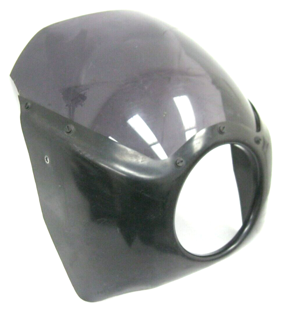 Aftermarket (Possibly Arlen Ness) Plastic Fairing & Windshield DAMAGED      6087