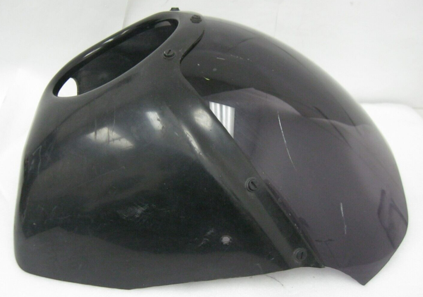 Aftermarket (Possibly Arlen Ness) Plastic Fairing & Windshield DAMAGED      6087