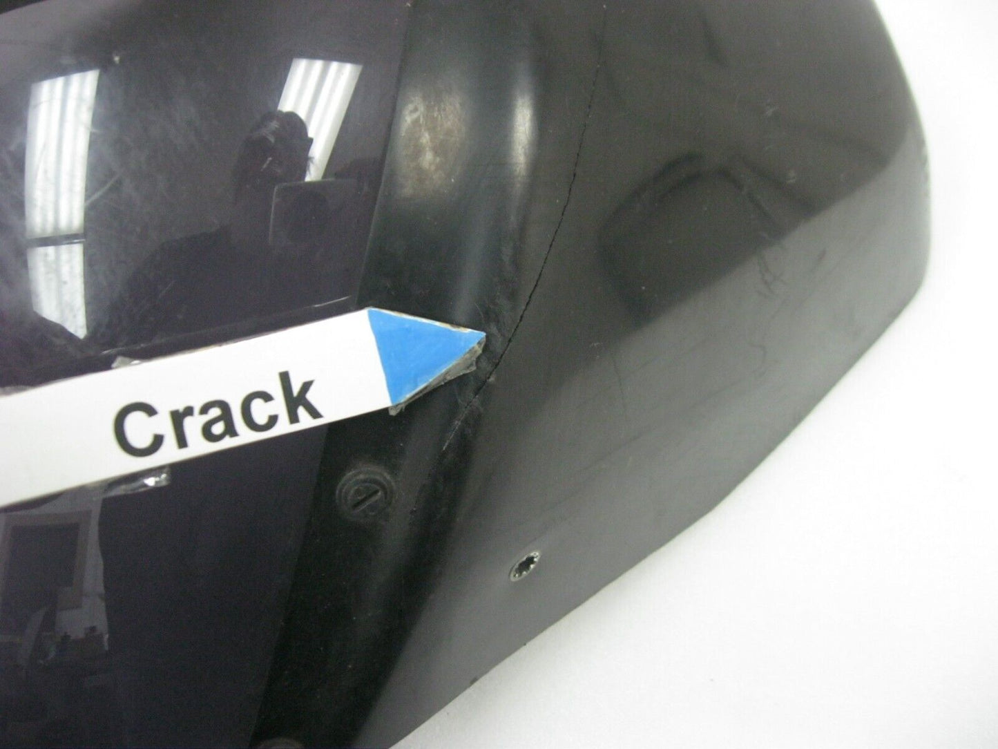 Aftermarket (Possibly Arlen Ness) Plastic Fairing & Windshield DAMAGED      6087