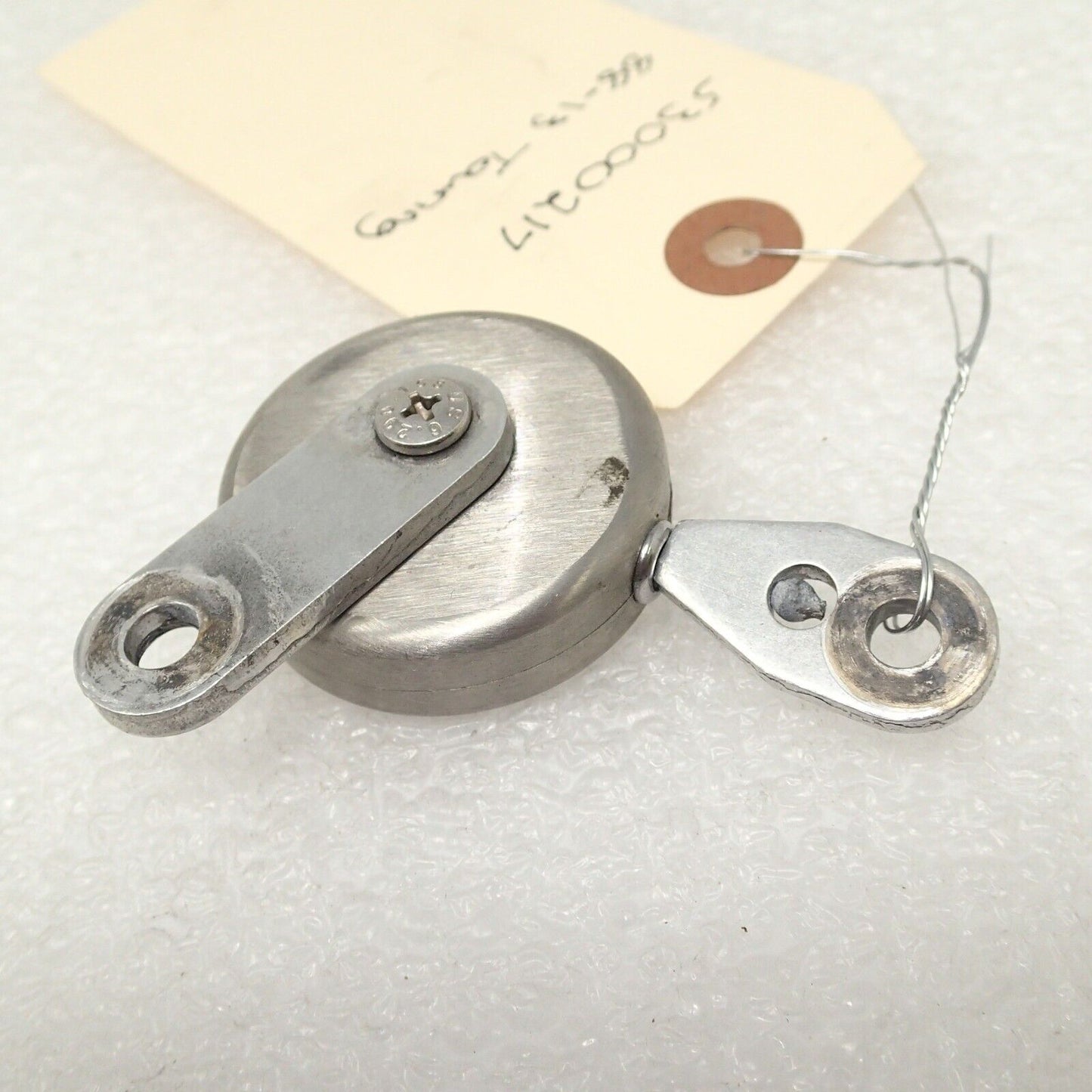 Harley Davidson Genuine NOS Touring Tour-Pak Lock Cover Chrome 53000217 USED