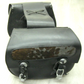 Unbranded Western Style Universal Saddlebags with Cow Hide Inlay
