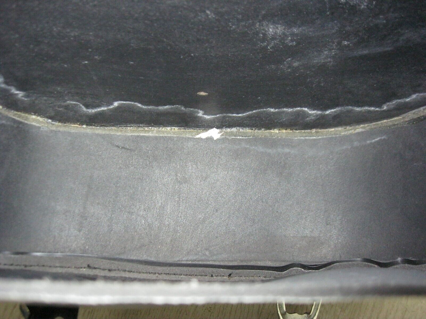 Unbranded Western Style Universal Saddlebags with Cow Hide Inlay