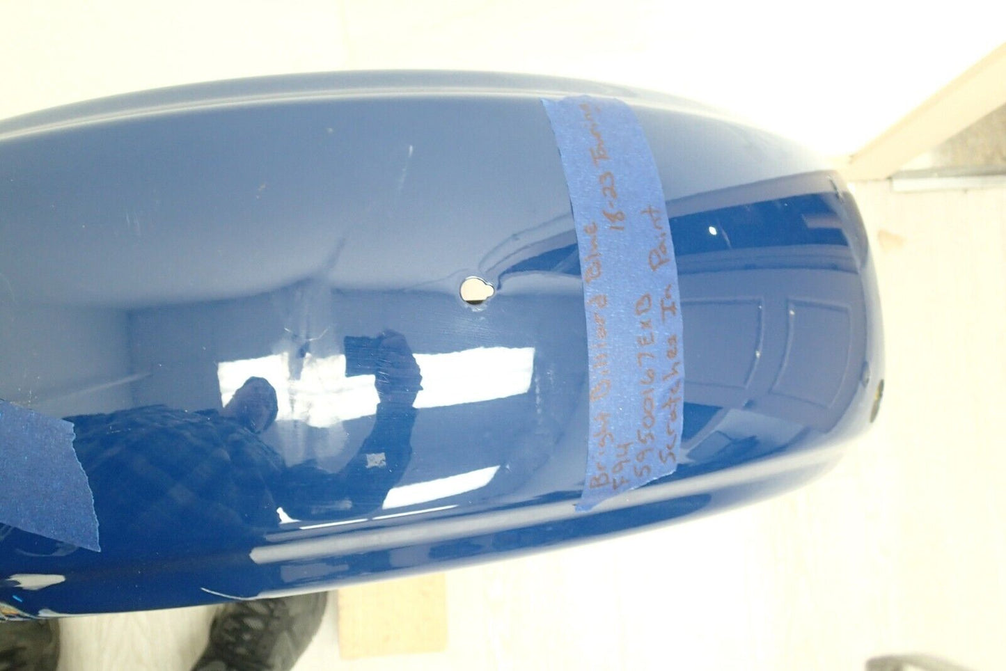 Touring FLHTK FENDER 59500167EXB BRIGHT BILLIARD BLUE (have DENT)