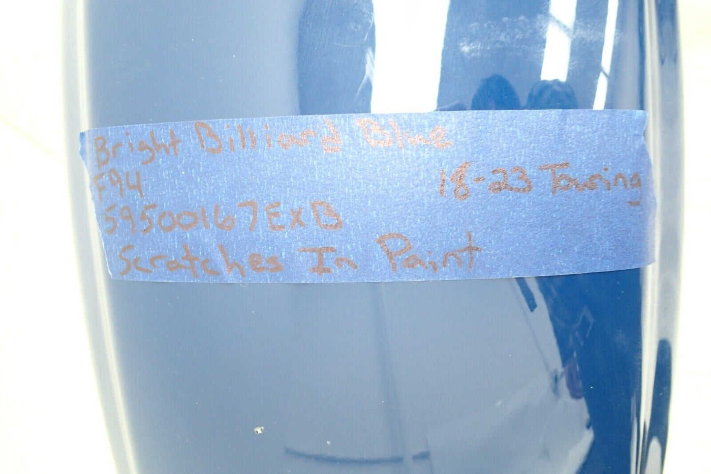 Touring FLHTK FENDER 59500167EXB BRIGHT BILLIARD BLUE (have DENT)