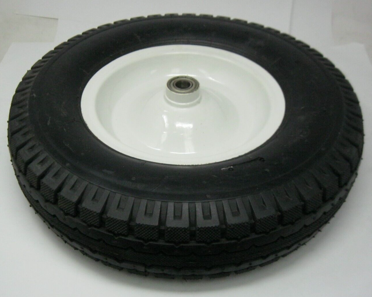 Unbranded 4.00-8 Wheelbarrow Tire Assembly for a 5/8" Axle & Max Load 550 Lbs