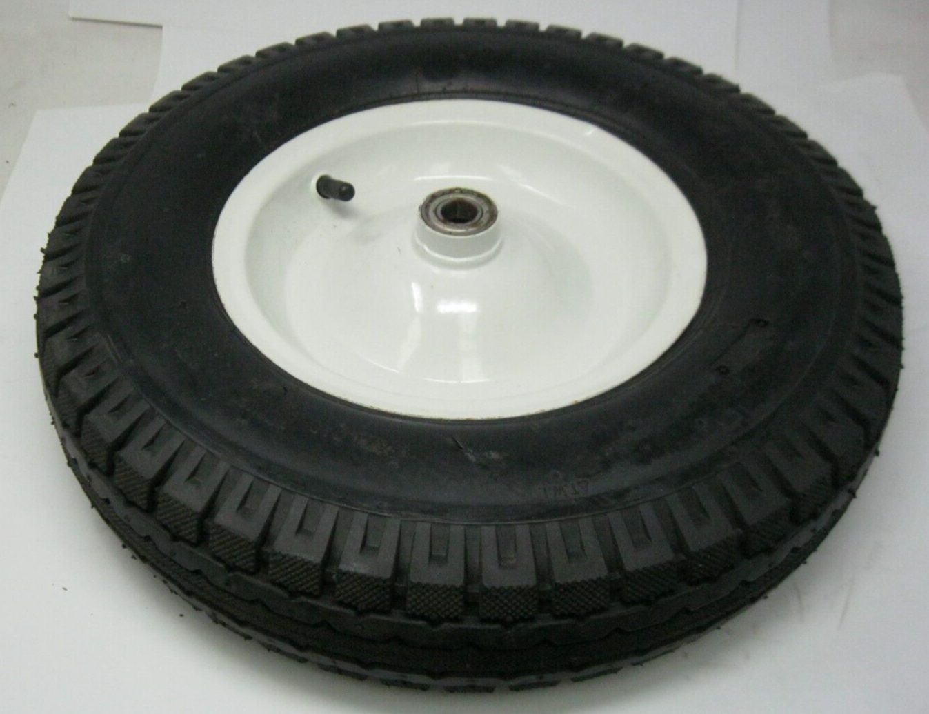 Unbranded 4.00-8 Wheelbarrow Tire Assembly for a 5/8" Axle & Max Load 550 Lbs