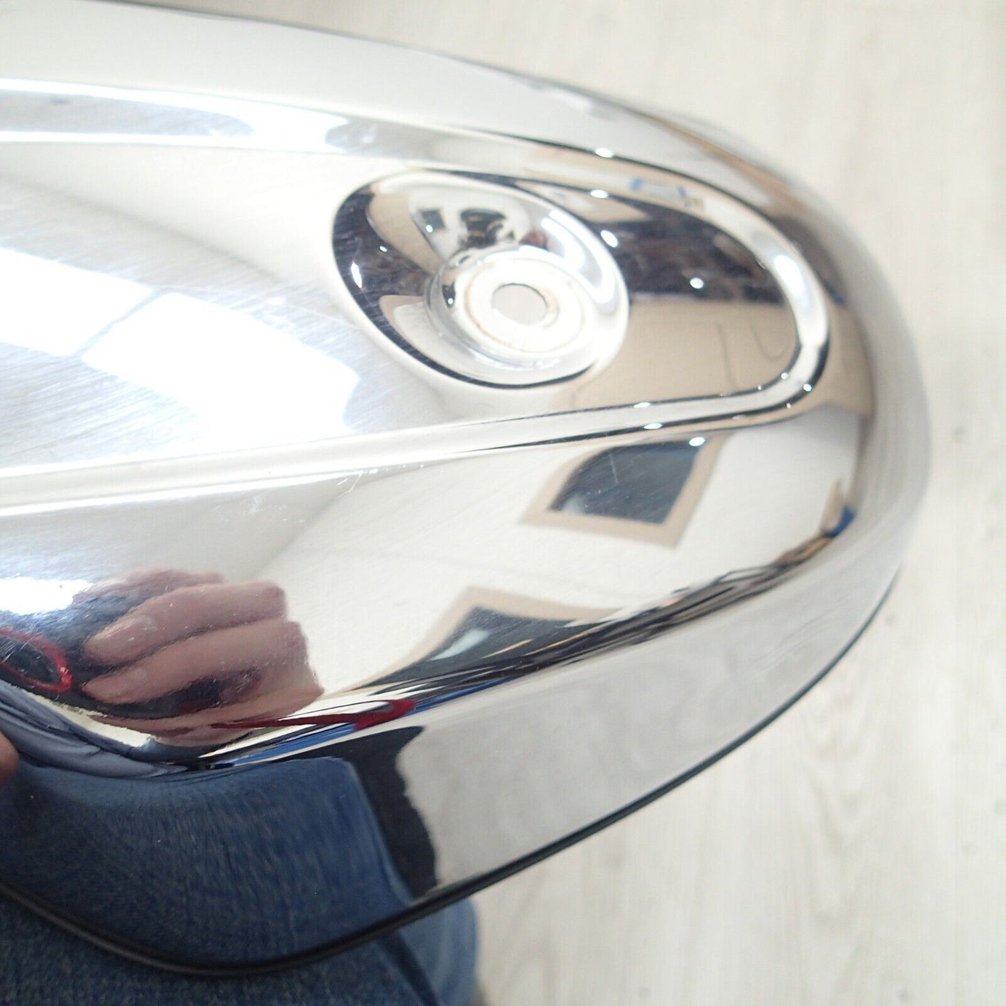 Harley Touring Engine Air Cleaner Cover Chrome 29000216