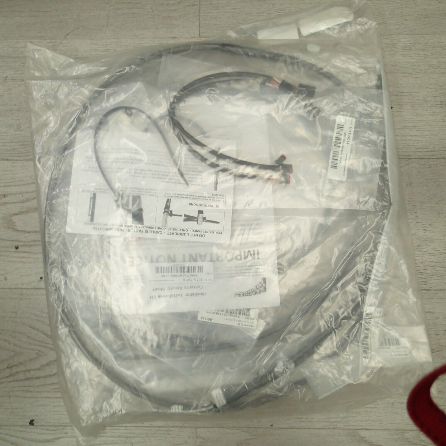 Magnum Control Cable Kit - Black Pearl™ for Harley-Davidson 487973