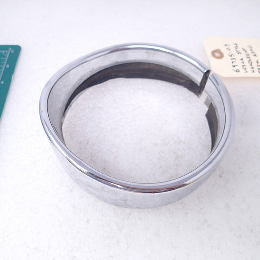 Harley 69735-05 Visor Style Headlamp Trim Ring USED