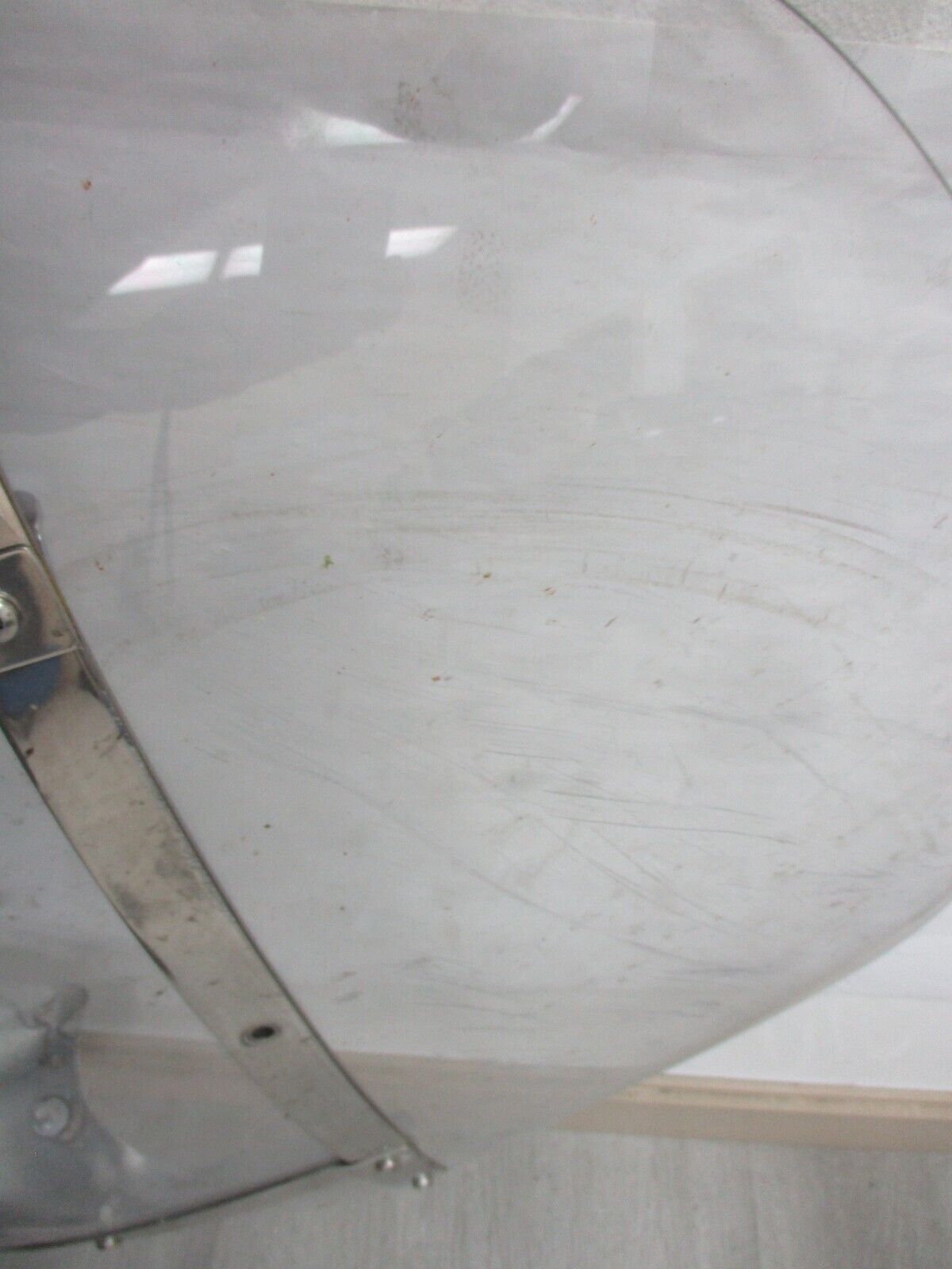 17" Harley Davidson Quick Release Compact Windshield (post-accident)