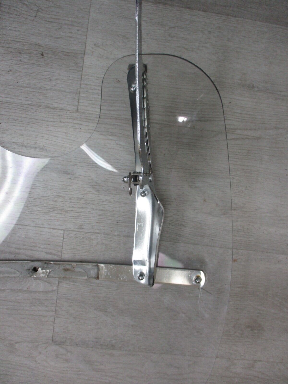 17" Harley Davidson Quick Release Compact Windshield (post-accident)