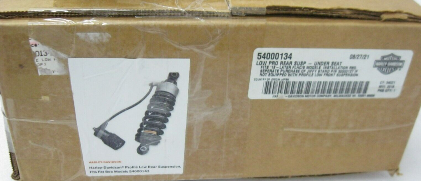 Harley-Davidson 18-19 FLDE, 20-21 FXLRS Rear Shock Kit 54000134 Shock # 54000110