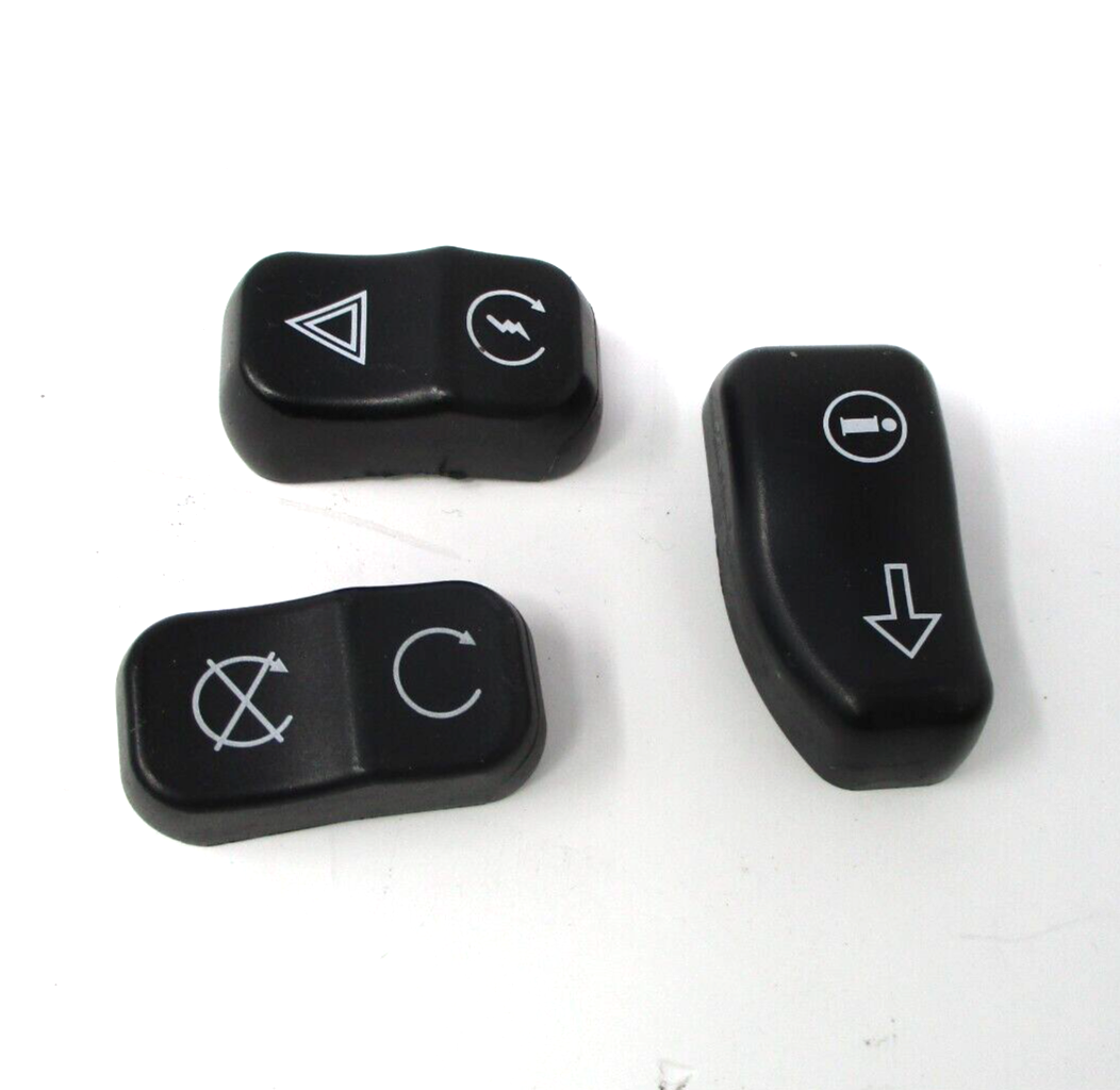 Lot of 3Harley Davidson Handlebar Switch Assembly Buttons Black