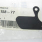 Harley-Davidson 79-83 Rear Brake Caliper Outer Plate (Wrong Package) 44182-77