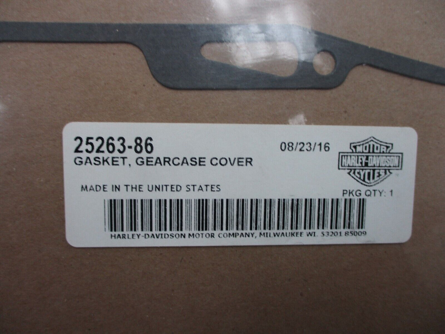 Cam Gear Cover Gasket Foamet Gasket Cam for 82-85 Sportster 25263-86