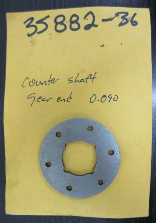 Harley-Davidson OEM 84-86 0.090" Thick Countershaft Gear End Washer  35882-36