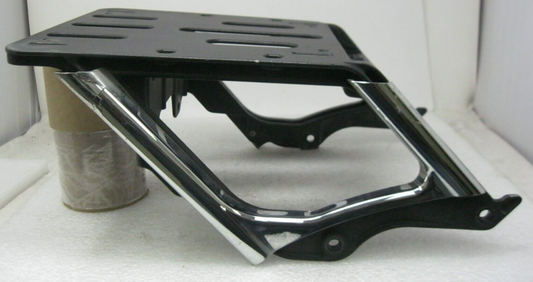 Black Unbranded Unknown Fitment Motorcycle Luggage Rack