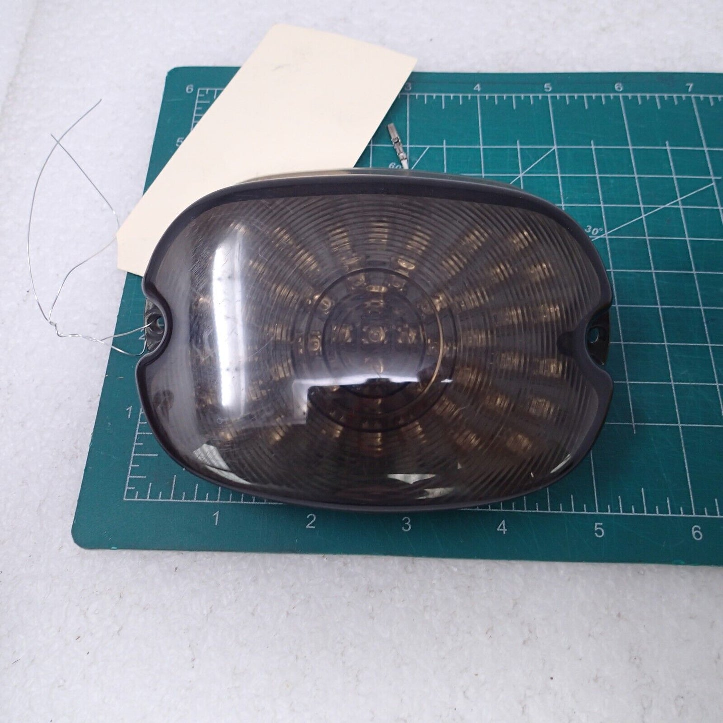 LED Smoke Rear Tail Light Brake Lamp For Harley Touring Glide Dyna Softail Sport