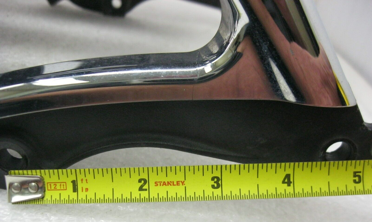 Black Unbranded Unknown Fitment Motorcycle Luggage Rack