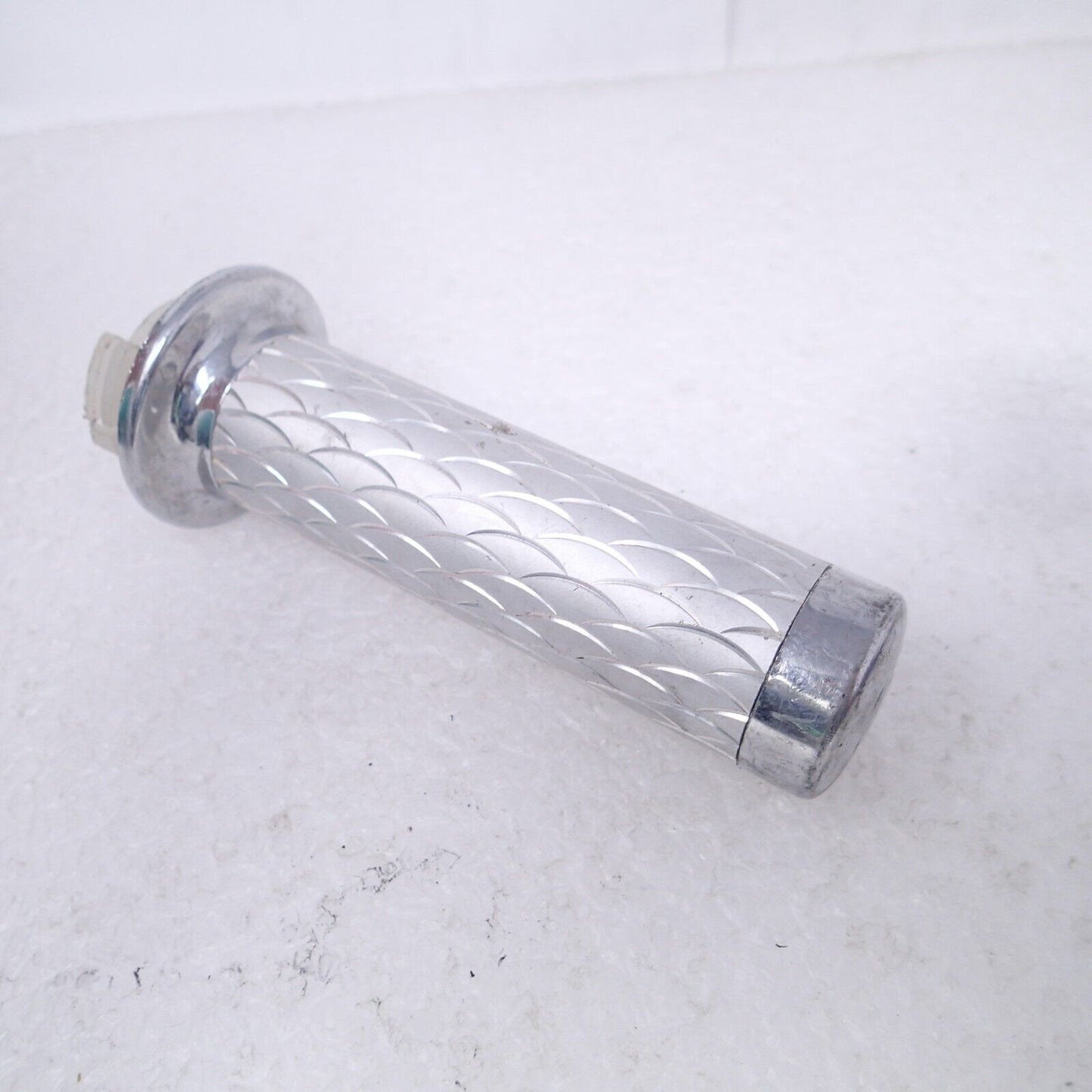 Chrome Aluminum Scooter Throttle Grip (ONE) 2447 USED