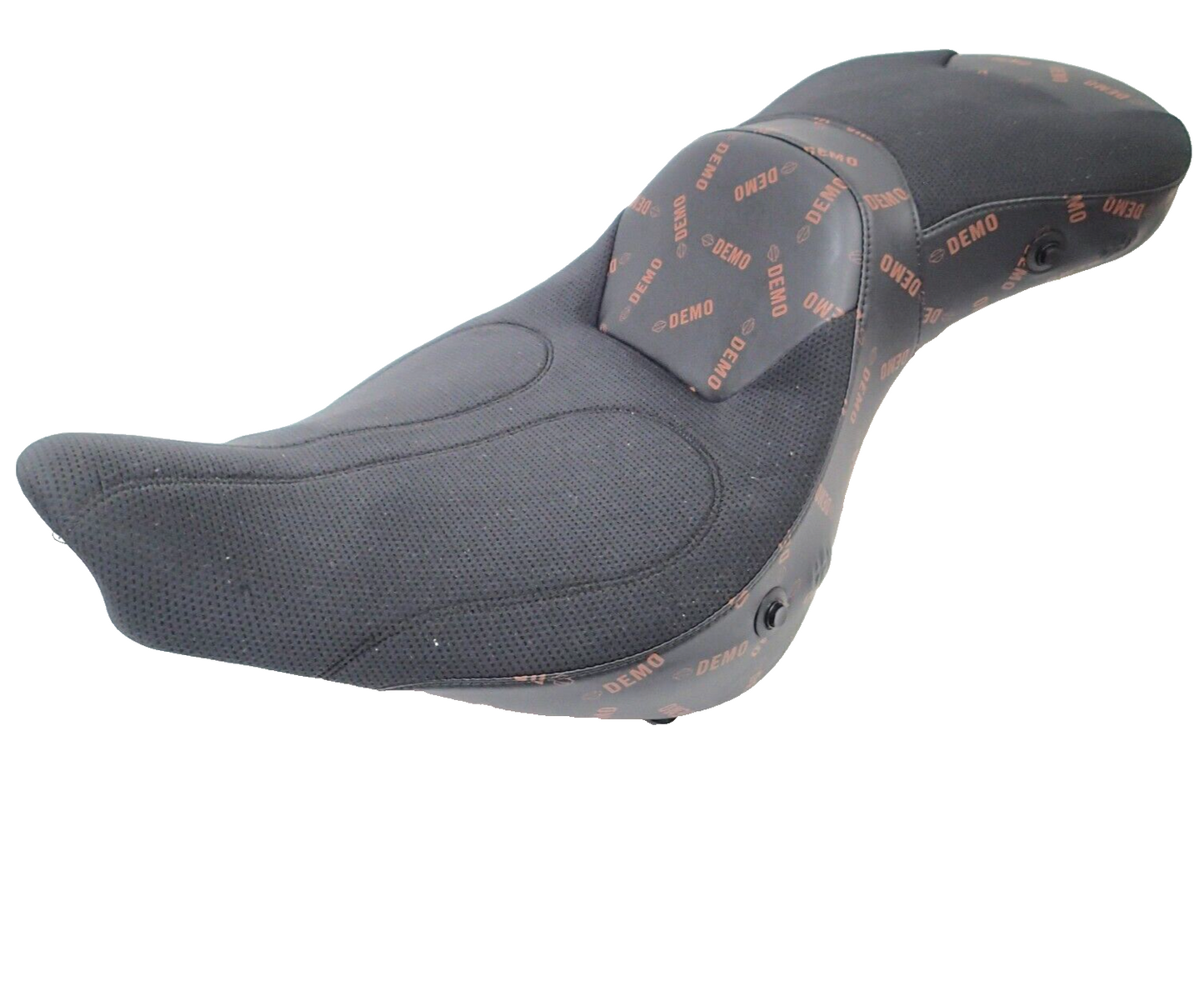07-017 Harley Softail Road Zeppelin Low Air Adjustable 2 Up Seat Demo 52000148