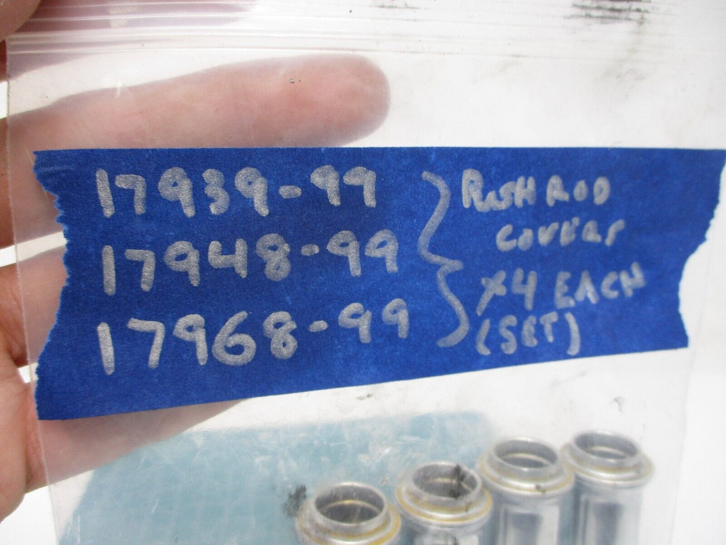 Harley Twin Cam Pushrod Covers - Stock OEM - Lower Tubes & Top Retainers '99-'17