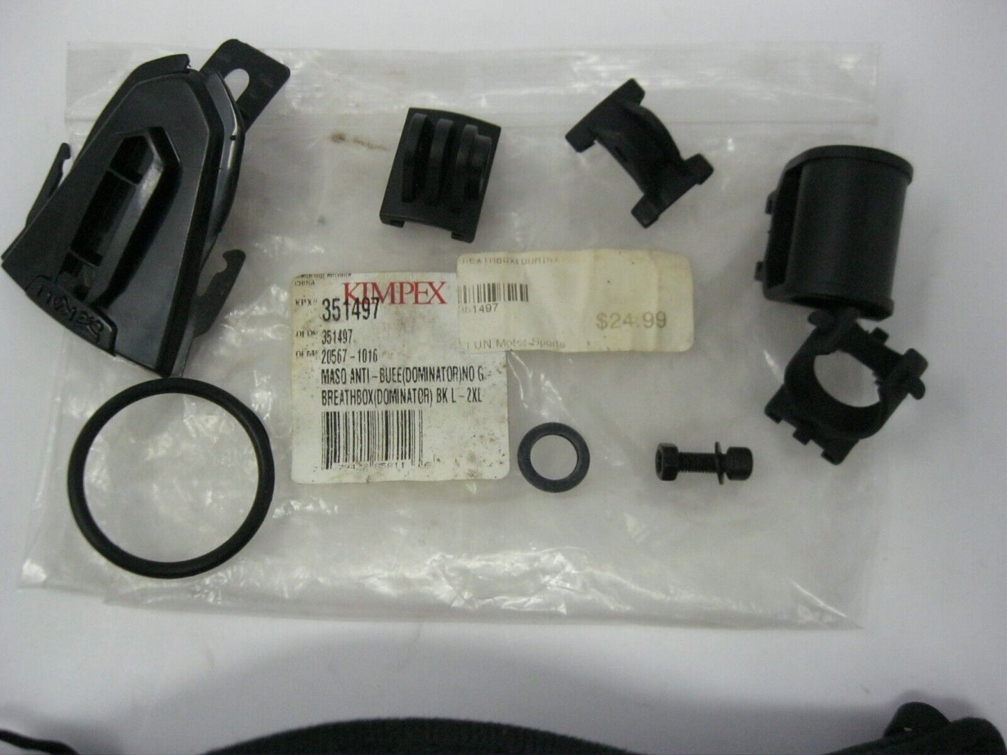 Kimpex L-XXL Black Breathbox (Dominator) Plus Random Attachments  351497