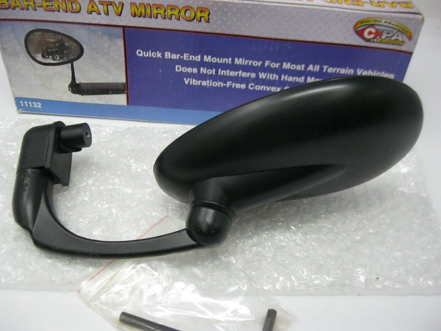 CIPA ATV Handlebar End Mount Mirror 11132