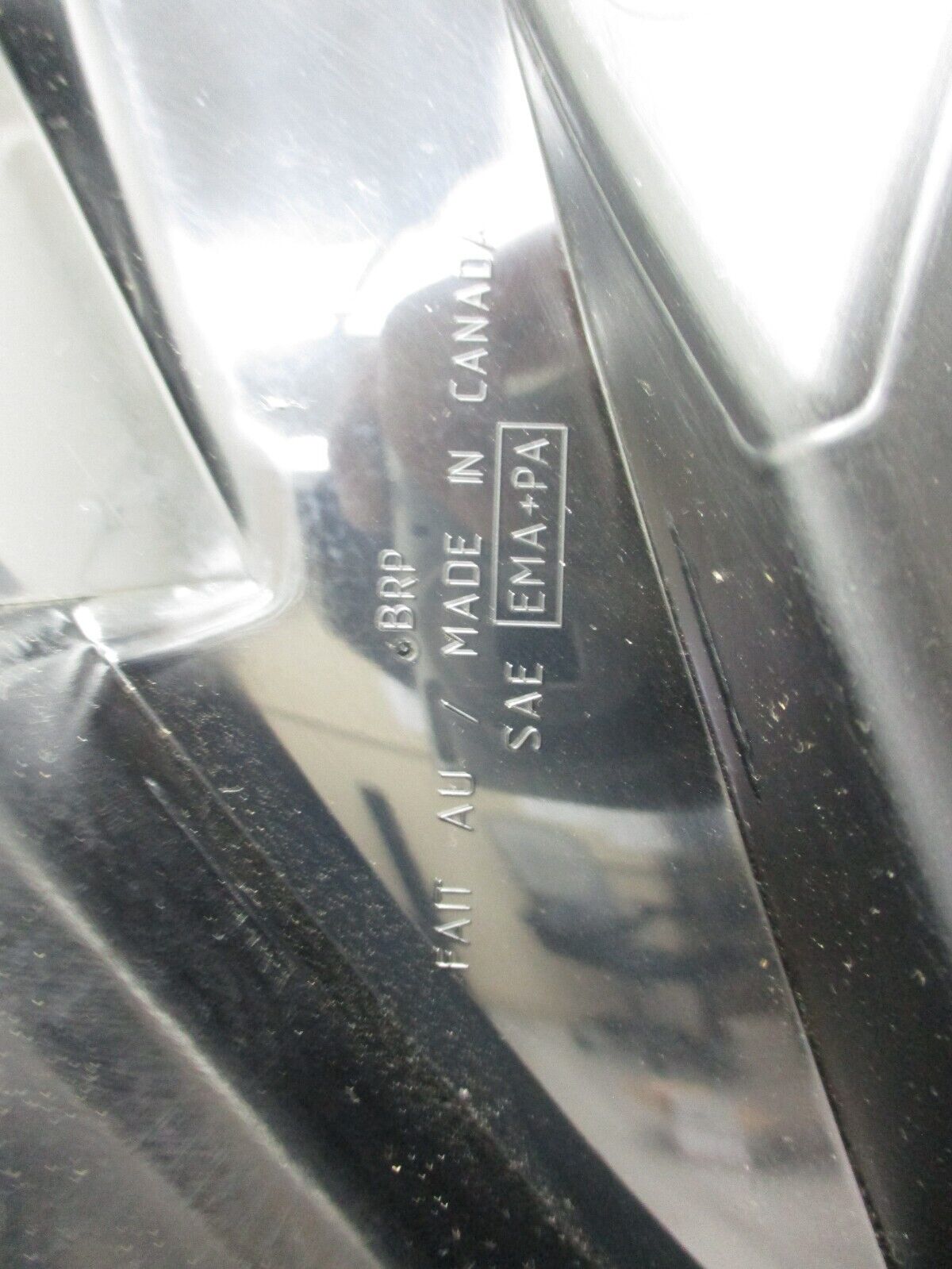 08-20 SKI-DOO MXZ GSX  800 XP PTEK Console Cover / Dash 517303923 Deep Black