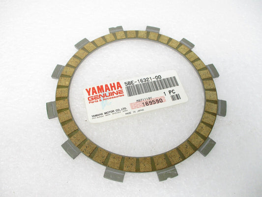 NOS Yamaha OEM Friction Plates 5pcs 98-00 WR400F 98-99 YZ400F 5BE-16321-00
