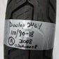 USED (Cruiser/Touring) Rear Tire DUNLOP D404 110/90-18 0306-0008 (2008 Year)