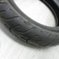 DUNLOP USED 130/80B17 MOTORCYCLE TIRE FRONT D408F (2009 Y) 0305-0305 USED