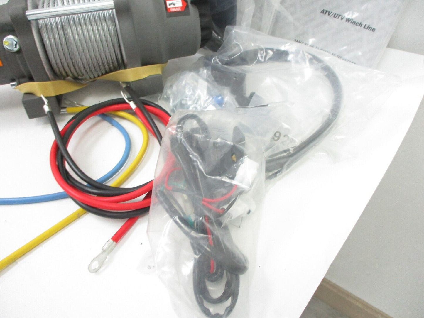 Warn V3000 ATV Winch Kit For Yamaha Grizzly 700 P#:ATV934950000/73603.A1
