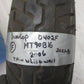 USED HD Dunlop Front Tire Whitewall DUNLOP 402F MT90B16 3021-91 (2006Y)