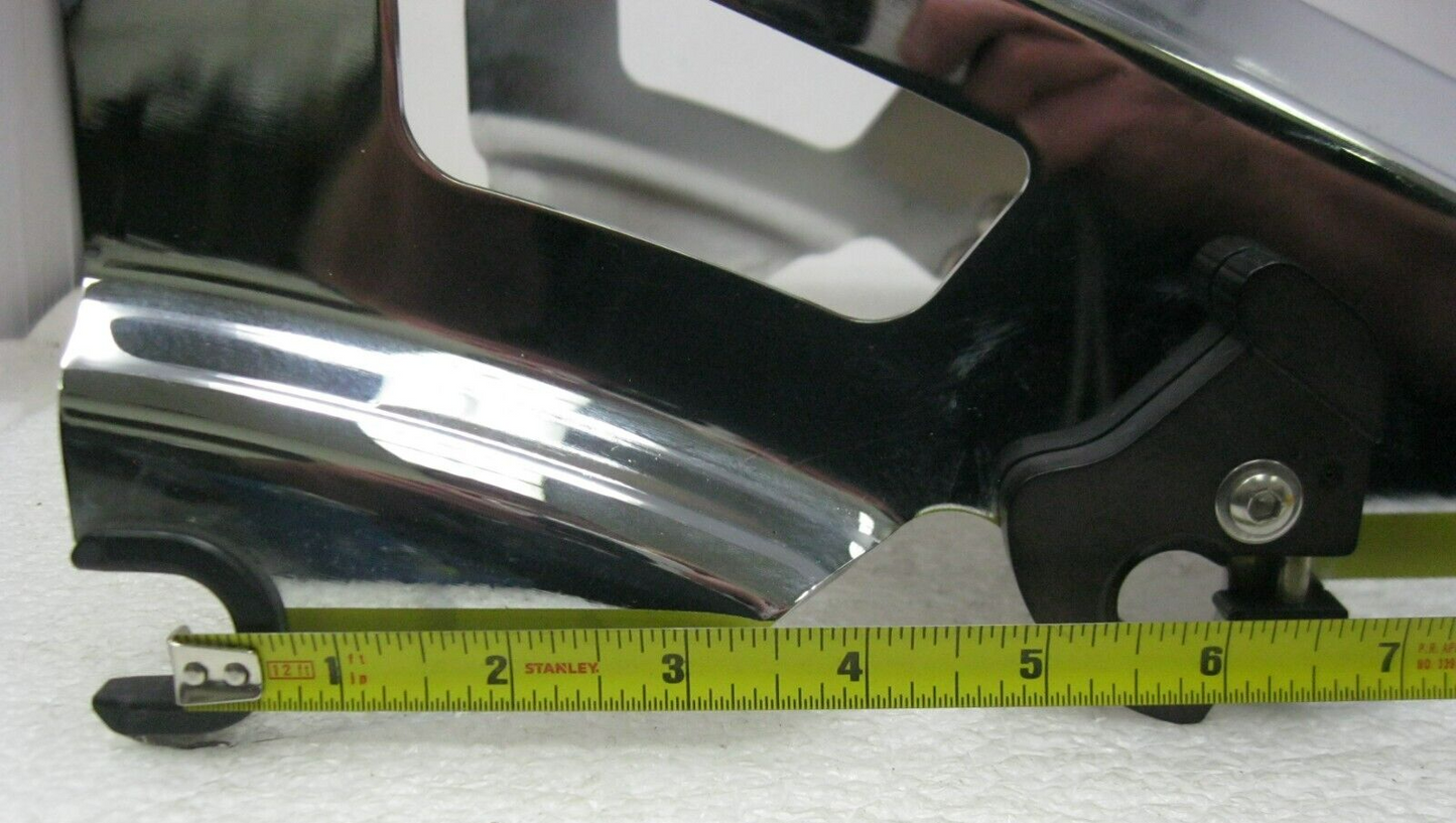 Chrome Detachable Unbranded Unknown Fitment Motorcycle Luggage Rack