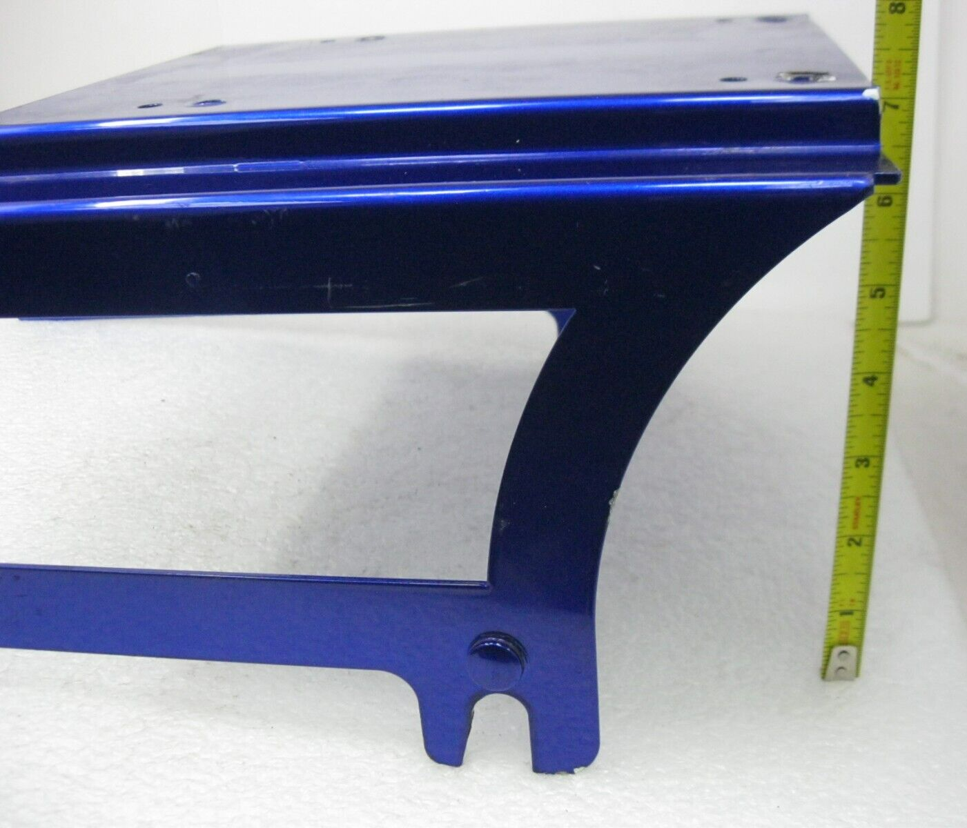 Blue Unbranded Unknown Fitment Motorcycle Luggage Rack