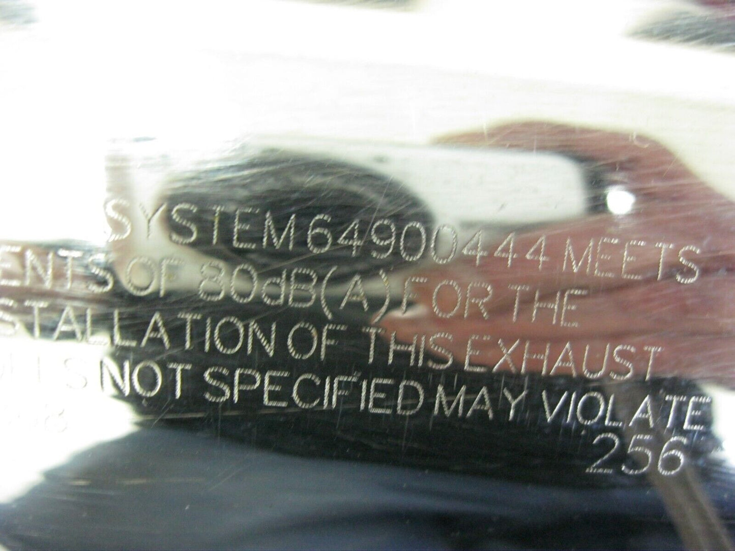 Harley-Davidson OEM 2017 Street Glide Screamin Eagle Pipes 64900444/64900438