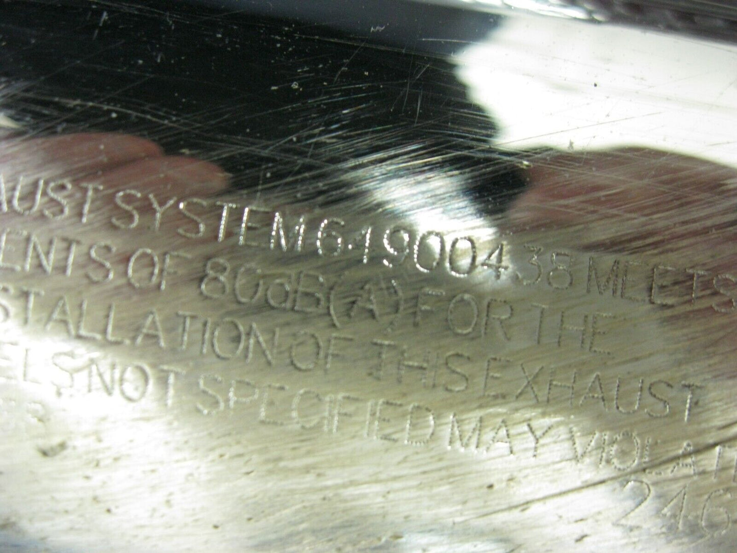 Harley-Davidson OEM 2017 Street Glide Screamin Eagle Pipes 64900444/64900438