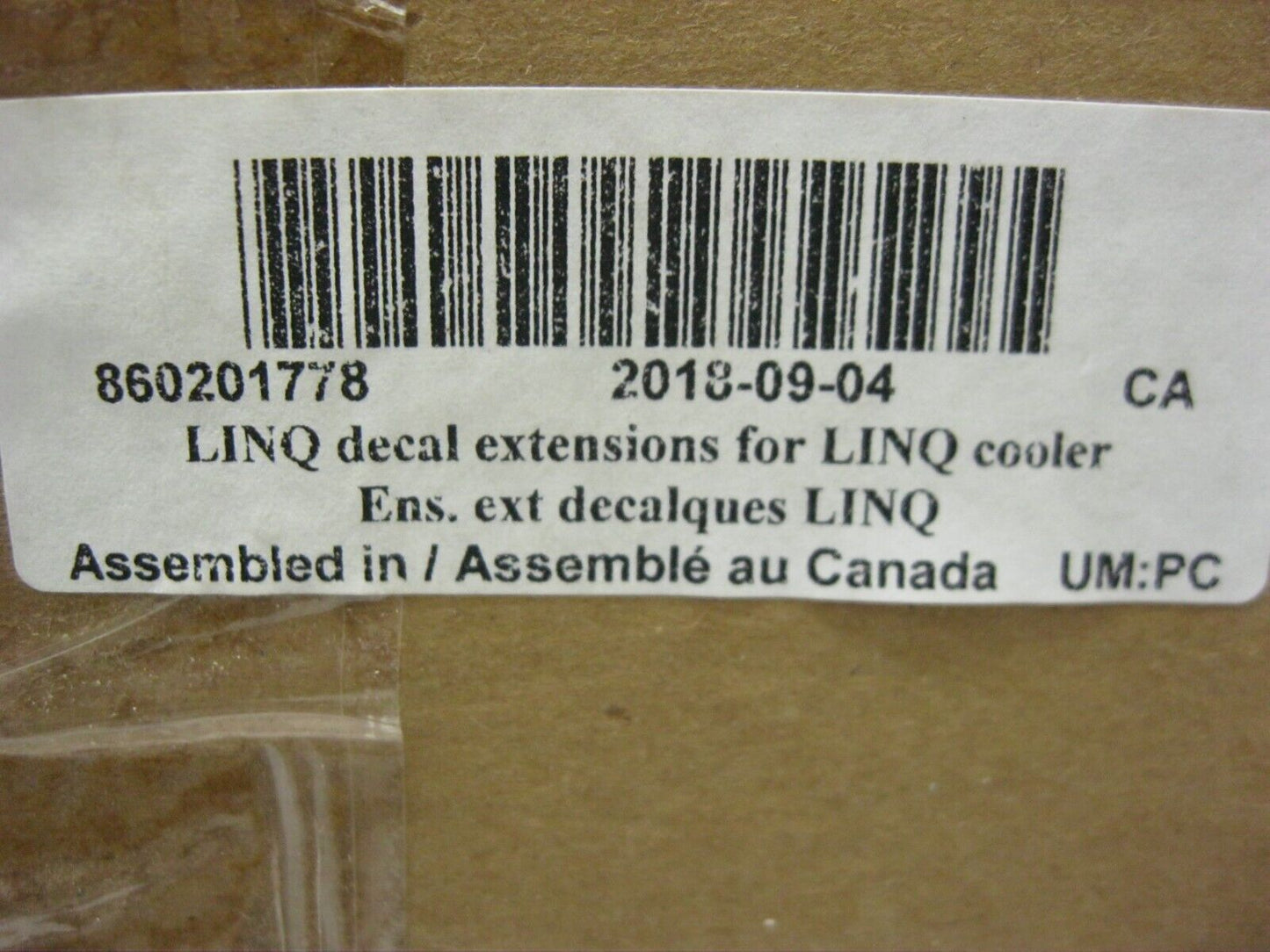 LINQ Decal Extensions For LINQ Cooler 860201778