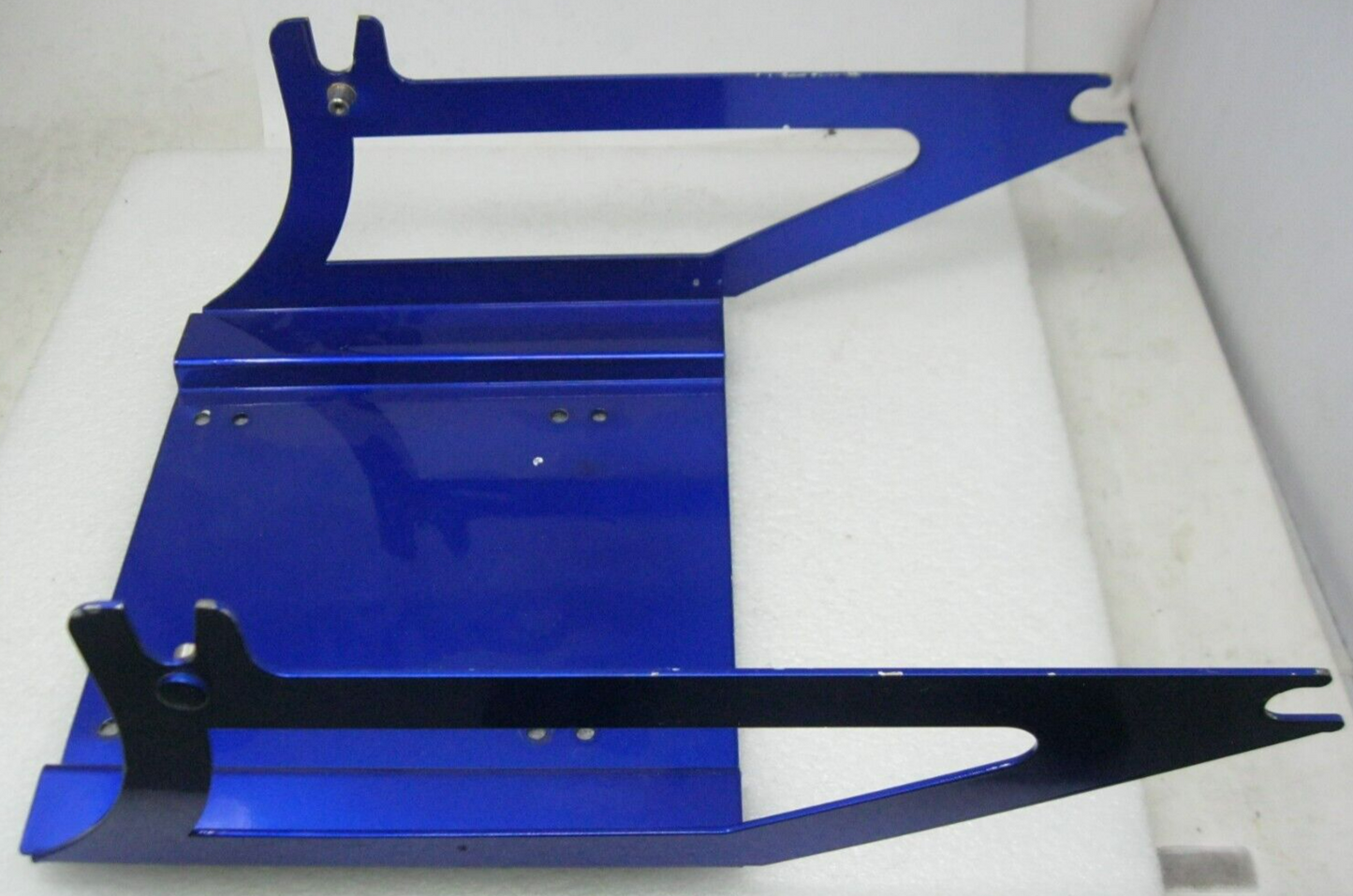 Blue Unbranded Unknown Fitment Motorcycle Luggage Rack